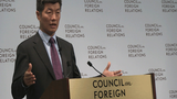 ཨ་རིའི་ཕྱི་འབྲེལ་གནད་དོན་ཞིབ་འཇུག་ཁང་དུ་གཏམ་བཤད།