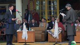 བློ་བཟང་སེང་གེ་མཆོག་གིས་སྲིད་སྐྱོང་ཐེངས་གཉིས་པའི་དམ་འབུལ་གནང་སྐབས། ༢༠༡༦།༥།༢༧