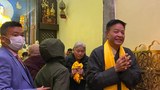 སྲིད་སྐྱོང་སྤེན་པ་ཚེ་རིང་མཆོག་གིས་ཕྱི་ལོ་གསར་ཚེས་ལ་འཚམས་འདྲི་གནང་བ།