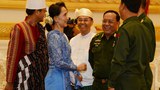 ལྕམ་ཨང་སང་སུ་ཅཱིར་(Aung San Suu Kyi)དང་མ་ཡན་མར་གྱི་མཐོ་རིམ་མི་སྣ་མཇལ་འཕྲད་སྐབས། ༢༠༡༦།༣།༣༠