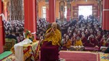 རྐྱེན་ངན་གྲོགས་ཤར་དང་རྐྱེན་ངན་བྱང་ཆུབ་ལམ་ལ་འགྱུར་ཐབས་དགོས་སྐོར་སྤྱི་ནོར་༸གོང་ས་༸སྐྱབས་མགོན་ཆེན་པོ་མཆོག་ནས་ཆོས་སྡེ་བཀྲིས་ལྷུན་པོར་མཆོད་འབུལ་སྨོན་ལམ་སྐབས་བཀའ་སྩལ་བ།