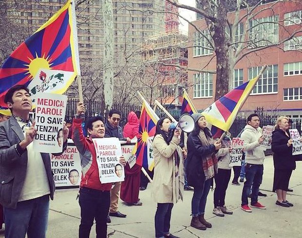 ཨ་རིའི་ནེའུ་ཡོག་ལ་སྤྲུལ་སྐུ་བསྟན་འཛིན་བདེ་ལེགས་ཆེད་གློད་གྲོལ་ཆེད་ལས་འགུལ། ༢༠༡༥།༤།༧