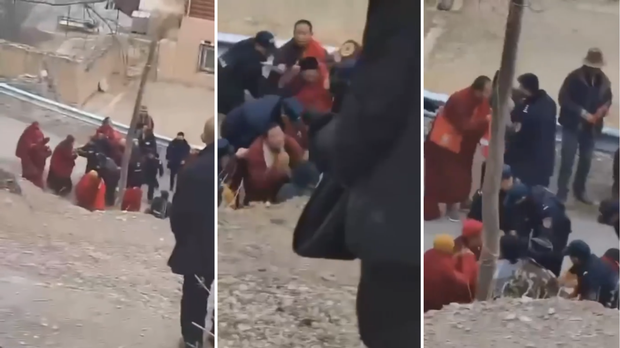 ཟི་ཁྲོན་ཞིང་ཆེན་གྱི་དཔོན་རིགས་ཁག་ཅིག་སྡེ་དགེ་རྫོང་དུ་སླེབས་པ་དང་དབོན་སྟོད་ནས་འཛིན་བཟུང་བྱས་པའི་བོད་མི་ཚོར་ཉེས་རྡུང་དྲག་པོ་བཏང་འདུག ཟི་ཁྲོན་ཞིང་ཆེན་གྱི་དཔོན་རིགས་ཁག་ཅིག་སྡེ་དགེ་རྫོང་དུ་སླེབས་པ་དང་དབོན་སྟོད་ནས་འཛིན་བཟུང་བྱས་པའི་བོད་མི་ཚོར་ཉེས་རྡུང་དྲག་པོ་བཏང་འདུག