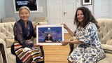 སུད་སི་བོད་ཀྱི་སྐུ་ཚབ་དོན་གཅོད་དང་མཉམ་འབྲེལ་རྒྱལ་ཚོགས་ཀྱི་འགྲོ་བ་མིའི་ཐོབ་ཐང་ལྷན་ཚོགས་ཀྱི་ཨ་རིའི་གཞུང་ཚབ་ཆེན་མོ་གཉིས་མཇལ་འཕྲད་གནང་འདུག