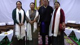 བཀའ་ཤག་སྐབས་༡༦པའི་བུད་མེད་བཀའ་བློན་གསུམ་གྱིས་ལས་འཁུར་དང་གསང་རྒྱའི་དམ་འབུལ་ཞུས་གནང་སོང་།