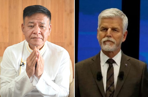 སྲིད་སྐྱོང་མཆོག་དང་སྤྱི་འཐུས་ཚོགས་གཞོན་རྣམ་གཉིས་ཀྱིས་ཅེག་སྤྱི་མཐུན་རྒྱལ་ཁབ་ཀྱི་བདམས་ཐོན་སྲིད་འཛིན་ལ་འཚམས་འདྲི་གནང་འདུག སྲིད་སྐྱོང་མཆོག་དང་སྤྱི་འཐུས་ཚོགས་གཞོན་རྣམ་གཉིས་ཀྱིས་ཅེག་སྤྱི་མཐུན་རྒྱལ་ཁབ་ཀྱི་བདམས་ཐོན་སྲིད་འཛིན་ལ་འཚམས་འདྲི་གནང་འདུག