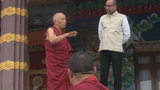 རྒྱ་གར་གྲོས་ཚོགས་འཐུས་མིའི་བོད་དོན་རྒྱབ་སྐྱོར་ཚོགས་པའི་ཚོགས་གཙོས་བོད་མིའི་གཞིས་ཆགས་ཁག་ནང་འཚམས་གཟིགས་གནང་བཞིན་འདུག