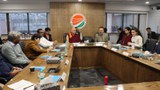 སྤྱི་འཐུས་ཚོགས་གཙོ་མཆོག་གིས་རྒྱ་གར་ཉམས་ཞིབ་བསྟི་གནས་ཁང་དུ་བོད་དོན་གཏམ་བཤད་གནང་འདུག