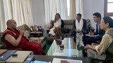ཨ་རིའི་གྲོས་ཚོགས་གོང་མའི་ཕྱི་འབྲེལ་ལས་དོན་ཚོགས་ཆུང་གི་ལས་བྱེད་གཉིས་བཞུགས་སྒར་རྡ་སར་ཕེབས་འདུག