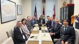 བོད་རྒྱ་འབྲེལ་མཐུད་ཀྱི་ལས་འཆར་ཡར་རྒྱས་དང་གོང་འཕེལ་གཏོང་ཐབས་ཀྱི་ཚོགས་འདུ་ཚོགས་འདུག