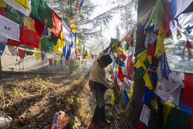 བོད་དིང་རིའི་ས་ཡོམ་གོད་ཆག་ཁྲོད་གནོད་སྐྱོན་འཕོག་མཁན་རྣམས་ལ་གདུང་སེམས་མཉམ་སྐྱེད་མཚོན་ཆེད་བཙན་བྱོལ་བོད་མི་ཚོས་འདི་ལོའི་ལོ་གསར་ལ་རྒྱས་སྤྲོས་གནང་རྒྱུ་མིན་པ་གསུང་གི་འདུག