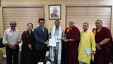 བོད་མི་མང་སྤྱི་འཐུས་ཚོགས་གཙོ་མཆོག་གིས་སྣེ་ཁྲིད་དེ་ལྡི་ལིར་རྒྱ་གར་གྱི་དཔོན་རིགས་ཁག་ལ་བོད་དོན་ཞུ་སྐུལ་གནང་བཞིན་འདུག
