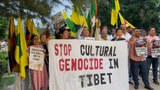བོད་ཀྱི་གཞོན་ནུ་ལྷན་ཚོགས་དང་རྒྱ་གར་བོད་དོན་རྒྱབ་སྐྱོར་ཚོགས་པས་ལྡི་ལིར་རྒྱ་ནག་གཞུང་ལ་ངོ་རྒོལ་གྱི་ལས་འགུལ་སྤེལ་འདུག