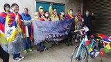 ཐེ་ཝན་ནང་བོད་ཀྱི་རང་དབང་ཆེད་རྐང་འཁོར་སྐོར་བསྐྱོད་ཀྱི་ལས་འགུལ་སྤེལ་བཞིན་འདུག