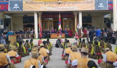 རྡ་རམ་སཱ་ལར་གསུམ་བཅུའི་དུས་དྲན་སྲུང་བརྩིའི་གཞུང་འབྲེལ་མཛད་སྒོའི་སྐབས། ༢༠༢༠།༣།༡༠