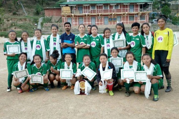 བོད་ཀྱི་བུད་མེད་རྐང་སྤོལ་རུ་ཁག་ལ་ཨང་གཉིས་བའི་རྒྱལ་ཁ་ཐོབ་པ། ༢༠༡༦།༦།༡༢