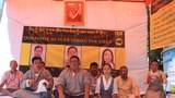 རྒྱ་གར་གྱི་རྒྱལ་ས་ལྡི་ལིར་དབུས་གཞོན་ནུ་ལྷན་ཚོགས་ཀྱི་རྒྱུན་ལས་གསུམ་གྱིས་དུས་ཚོད་ངེས་མེད་ཀྱི་ཟས་བཅད་ངོ་རྒོལ་སྐབས། ༢༠༡༥།༩།༡༠