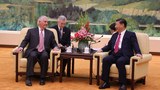  ཨ་རིའི་ཕྱི་སྲིད་དྲུང་ཆེ་མཆོག་རྒྱ་ནག་ནང་རྒྱལ་དོན་འཚམས་གཟིགས་སུ་ཕེབས་ཡོད་པ།
