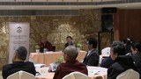 རྒྱལ་ས་ལྡི་ལིར་བོད་མི་མང་སྤྱི་འཐུས་ལྷན་ཚོགས་ཀྱི་ཐབས་བྱུས་དང་རྒྱལ་སྤྱིའི་ནང་འབྲེལ་ལམ་གནང་ཕྱོགས་ཀྱི་ཚོགས་འདུ་འཚོག་བཞིན་པ།