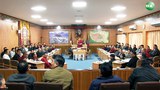 སྐབས་བཅུ་དྲུག་པའི་བོད་མི་མང་སྤྱི་འཐུས་ལྷན་ཚོགས་ཀྱི་གྲོས་ཚོགས་ཚོགས་དུས་གསུམ་པ་དབུ་འཛུགས་གནང་སྐབས། ༢༠༡༧།༣།༡༤
