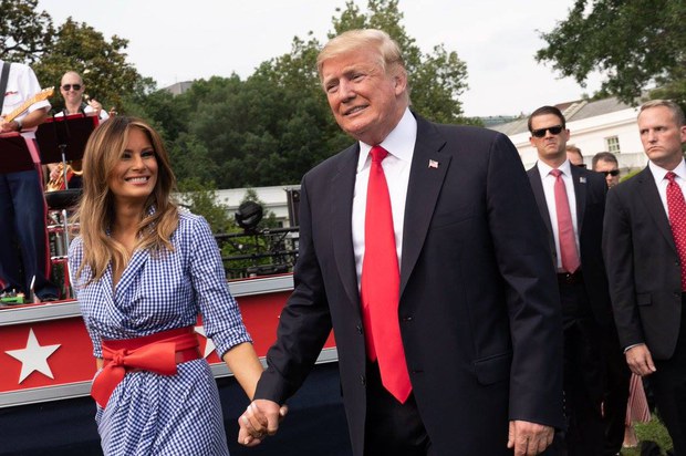ཨ་རིའི་སྲིད་འཛིན་(Donald Trump)དང་ལྕམ། ༢༠༡༨།༧།༤