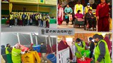 བོད་ཀྱི་གཞོན་ནུ་དང་བུད་མེད་ལྷན་ཚོགས་གཉིས་ཀྱིས་རྡོ་རྗེ་གདན་དུ་སྤྱི་ཚོགས་ཞབས་ཞུ་གནང་འདུག