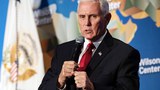 ཨ་མི་རི་ཀའི་སྲིད་འཛིན་གཞོན་པ་(Mike Pence)་མཆོག་གིས་གཏམ་བཤད་སྐབས། ༢༠༡༩།༡༠།༢༤