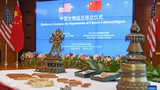 ཨ་རིས་བོད་བརྒྱུད་ནང་བསྟན་གྱི་གནའ་བོའི་རིག་དངོས་ཁག་ཅིག་རྒྱ་ནག་ལ་ཕྱིར་སྤྲོད་བྱས་པར་བོད་མི་ཚོས་སེམས་ཚབས་བྱེད་བཞིན་འདུག