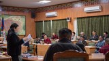 རྒྱལ་ཁབ་ཁག་བཅོ་བརྒྱད་ནང་བོད་དོན་དང་བླངས་ཞུ་གཏུག་པ་ ༥༢༡ དང་བླང་གི་ཐོག་ནས་འཛུལ་ཞུགས་གནང་ཡོད་སྐོར། ཕྱི་དྲིལ་བཀའ་བློན་ནས་གྲོས་ཚོགས་སུ་གསུངས་པ།