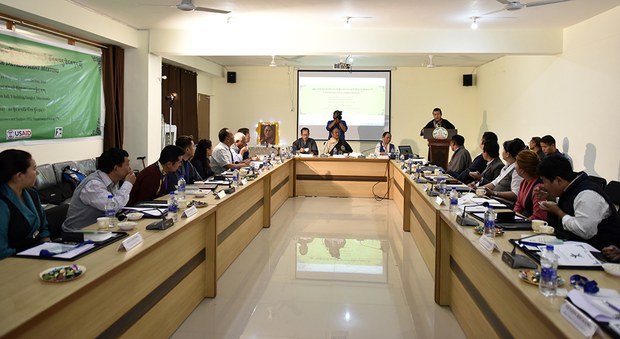 བཙན་བྱོལ་བོད་མིའི་ལག་ཤེས་སྦྱོར་བརྡར་ཁང་ཁག་གི་ཚོགས་འདུ་ཐེངས་དང་པོའི་སྐབས། ༢༠༡༨།༥།༡༡