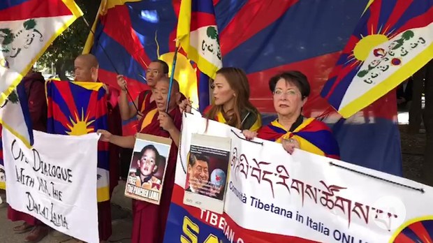 ཨི་ཊ་ལིའི་ནང་རྒྱ་ནག་གི་སྲིད་འཛིན་ལ་ངོ་རྒོལ། 2019/3/22