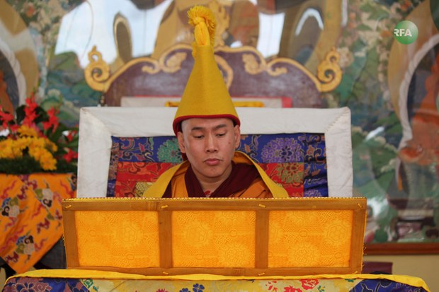 ཏྲེ་ཧོར་གཟིག་རྒྱབ་རིན་པོ་ཆེ་མཆོག་བཀྲིས་ལྷུན་པོ་དགོན་པའི་མཁན་པོར་ཁྲི་གསོལ་སྐབས། ༢༠༡༩།༢།༡༡
