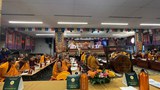 ནིའུ་ཡོག་ཏུ་བཀའ་བརྒྱུད་སྨོན་ལམ་ཆེན་པོ་ཐེངས་བཞི་པ་ཚོགས་ཡོད་པ།