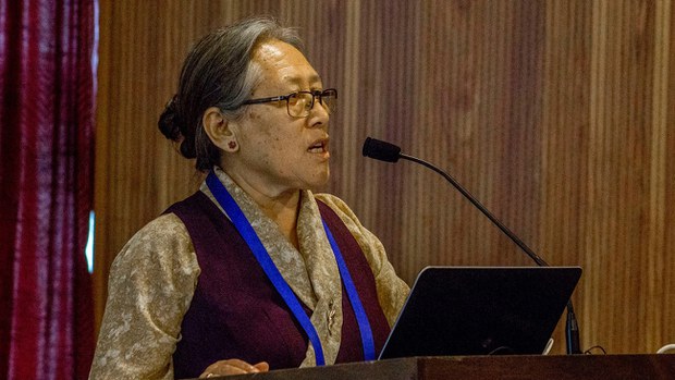 བོད་ཀྱི་ན་གཞོན་ཉམས་ཞིབ་པའི་ཚོགས་འདུ་ཐེངས་ལྔ་པ་༧ཏཱ་ལའི་བླ་མ་མཐོ་སློབ་ཏུ་ཚོགས་ཡོད་པ།