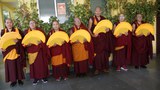 དགེ་བཤེས་མ་བདུན་དང་སྔགས་རམས་དགེ་བཤེས་མ་བཅུ་ཐོན་ཡོད་པ།