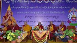  སེ་རྭ་ཐེག་ཆེན་གླིང་དུ་གསང་འདུས་རྩ་རྒྱུད་ཀྱི་རྩོད་ཐོག་ཆེན་མོ་ཚུགས་བཞིན་པ།