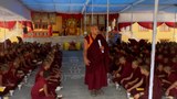 བལ་ཡུལ་འཕགས་ཤིང་ཉེས་འགྲམ་སྒོ་སོག་ཕུན་ཚོགས་ཆོས་གླིང་དགོན་དུ་འཇང་དགུན་ཆོས་སྐབས་༡༣ པ་ཚོགས་གནང་བཞིན་ཡོད་པ།