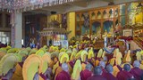 རྒྱུད་སྟོད་གྲྭ་ཚང་དུ་སྔགས་ཀྱི་བགྲོ་གླེང་།