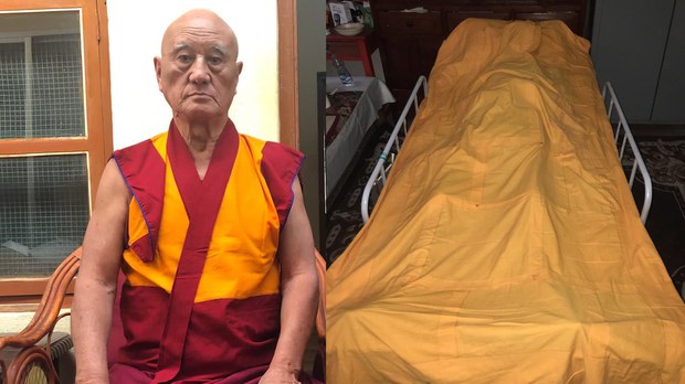 དགེ་བཤེས་བསྟན་པ་དར་རྒྱས་ལགས་དགོངས་པ་རྫོགས་ཏེ་ཐུགས་དམ་བཞུགས་པ། དགེ་བཤེས་བསྟན་པ་དར་རྒྱས་ལགས་དགོངས་པ་རྫོགས་ཏེ་ཐུགས་དམ་བཞུགས་པ།