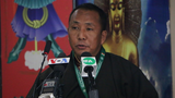 རྒྱ་གར་རྒྱལ་ཡོངས་བཙན་བྱོལ་བོད་མིའི་ཚོང་པ་ཚོགས་པའི་འགན་འཛིན་ལྷན་ཚོགས་ཐེངས་དང་པོ་བཞུགས་སྒར་དུ་དབུ་འཛུགས་གནང་བ།