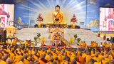 བཀའ་བརྒྱུད་སྨོན་ལམ་ཆེན་མོ་མཇུག་བསྒྲིལ་བ།