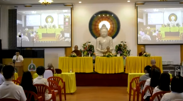 རྒྱལ་སྤྱིའི་པཱ་ལི་དང་ལེགས་སྦྱར་ཆོས་བརྒྱུད་ཀྱི་དགེ་འདུན་པའི་དབར་ཤེས་ཡོན་བརྗེ་ལེན་གྱི་ལས་རིམ།