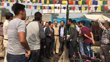 མེ་སྐྱོན་བྱུང་བའི་ཁྲོམ་རྭ་བསྐྱར་གསོའི་ལས་དོན།