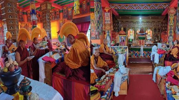 བལ་ཡུལ་གྱི་བོད་མིའི་གཞིས་ཆགས་རྩིབས་རི་ལོ་པཎ་དགོན་པའི་འབྲེལ་ཡོད་གནས་ཚུལ་ཞིབ་འགྲེལ་གསལ་བཤད་གནང་བ།