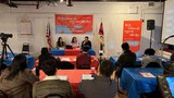 ཨ་རིའི་གྲོང་ཁྱེར་ནིའུ་ཡོག་ཏུ་བོད་ཀྱི་མ་འོངས་པའི་མདུན་ལམ་འཚོལ་ཞིབ་ཅེས་པའི་བརྗོད་གཞི་དང་འབྲེལ་བའི་ཟབ་སྤྱོང་གནང་ཡོད་པ།