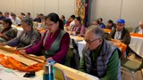 ཁེ་ན་ཌའི་གྲོང་ཁྱེར་ཊོ་རོན་ཊོར་ས་ག་ཟླ་བ་དང་བསྟུན་བཀའ་འགྱུར་དང་བསྟན་འགྱུར་དག་སྒྲོག་གནང་བ།