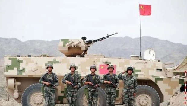 བོད་རྒྱ་ནག་གི་དམག་དོན་བསྟི་གནས་སུ་སྒྱུར་ཐབས་བྱེད་བཞིན་པ།