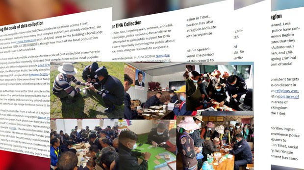 རྒྱ་ནག་གཞུང་གིས་བོད་ནང་བོད་མིའི་རིགས་རྫས་ DNA བཙན་བཤེད་ཀྱིས་བསྡུ་རུབ་བྱེད་བཞིན་ཡོད་པ། རྒྱ་ནག་གཞུང་གིས་བོད་ནང་བོད་མིའི་རིགས་རྫས་ DNA བཙན་བཤེད་ཀྱིས་བསྡུ་རུབ་བྱེད་བཞིན་ཡོད་པ།