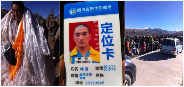 སྐལ་བཟང་བསྟན་འཛིན་ལགས་བཙོན་གྲོལ་ཐོབ་ནས་རང་ཡུལ་དུ་འབྱོར་སྐབས།