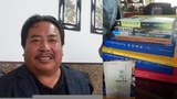 བོར་ཟིན་པའི་ཁམས་པའི་སྐྱ་དམག་ཅེས་པའི་རྩོམ་ཡིག་དེར་ཞིབ་བཤེར་བྱེད་བཞིན་པ།